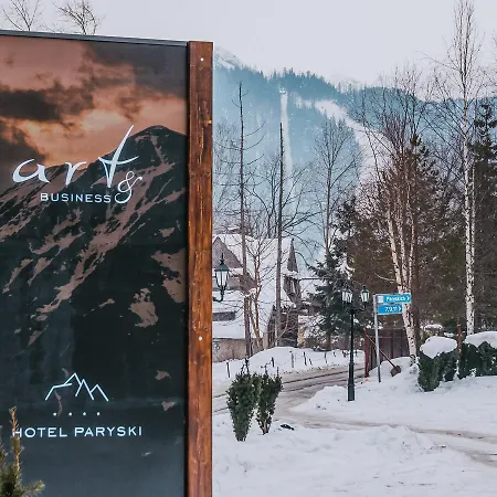 Hotel Paryski Art & Business - Basen Jacuzzi Sauna Malpi Gaj Zakopane