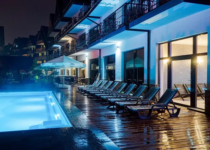 Hotel Paryski Art&business - Basen Jacuzzi Sauna Małpi Gaj Zakopane